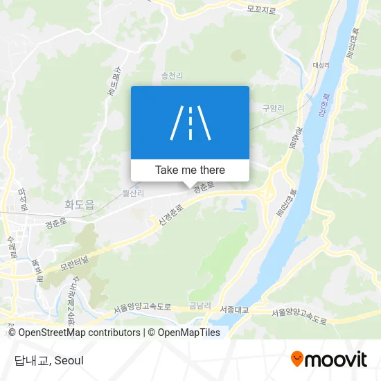 답내교 map