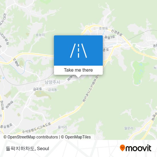 돌팍지하차도 map