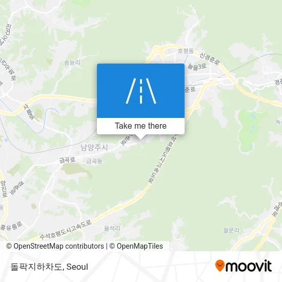 돌팍지하차도 map