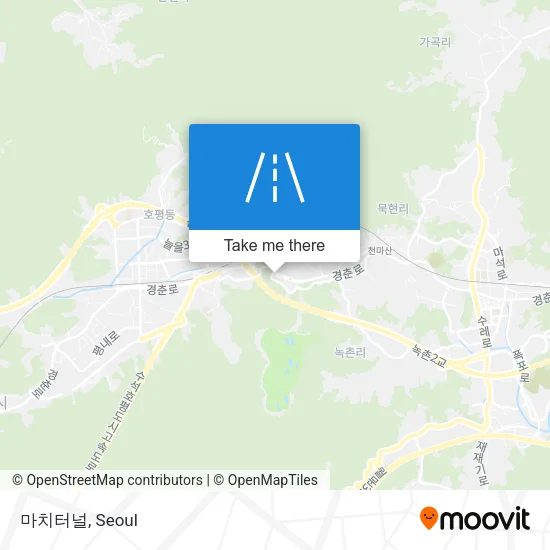 마치터널 map