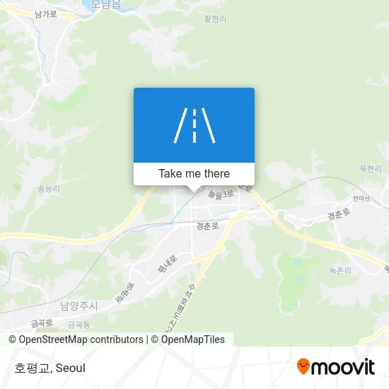 호평교 map