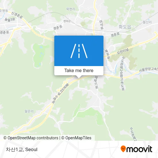 차산1교 map