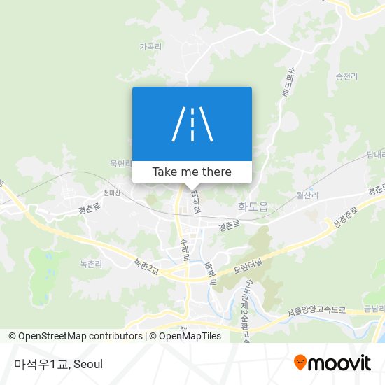 마석우1교 map