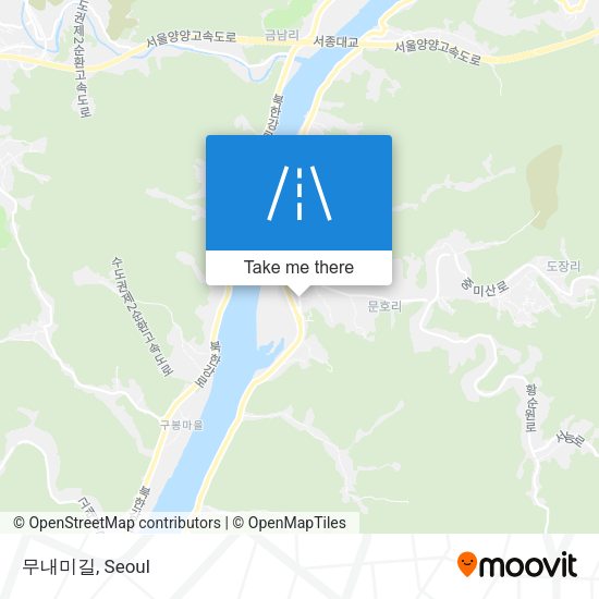 무내미길 map
