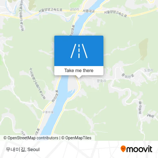 무내미길 map