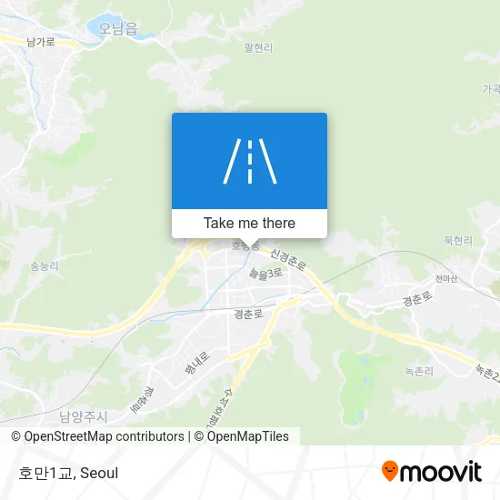 호만1교 map
