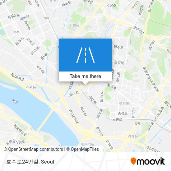 호수로24번길 map