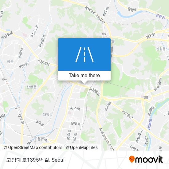 고양대로1395번길 map