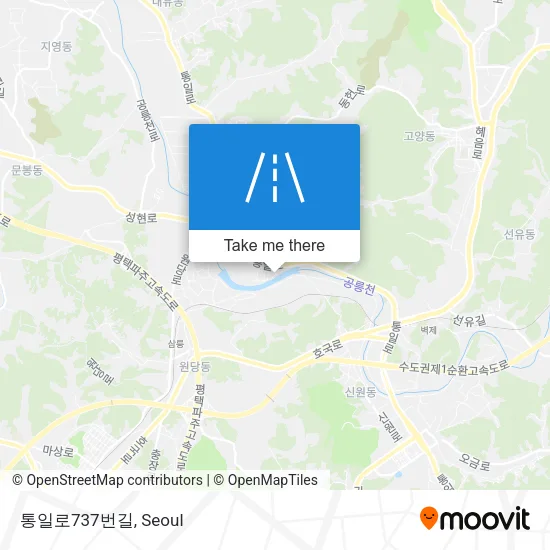 통일로737번길 map