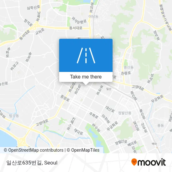 일산로635번길 map