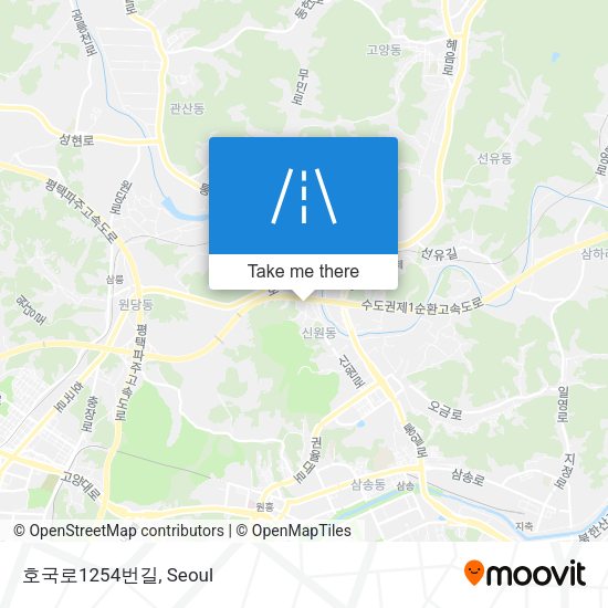 호국로1254번길 map