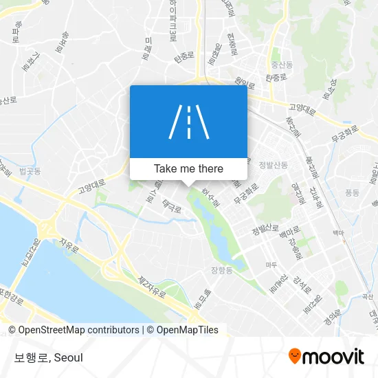 보행로 map