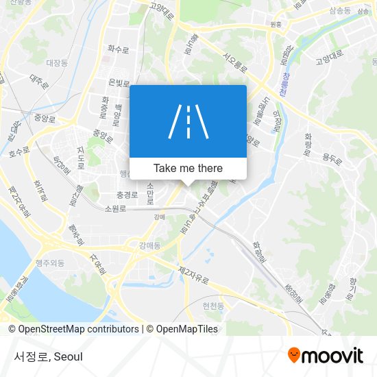 서정로 map