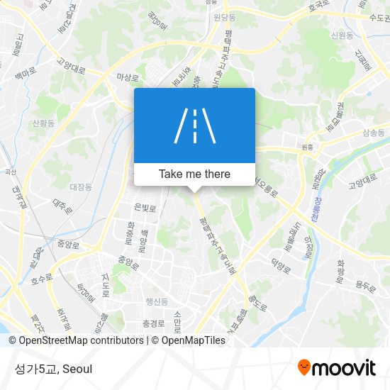 성가5교 map