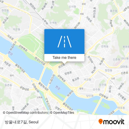 방울내로7길 map