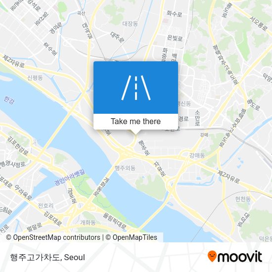 행주고가차도 map