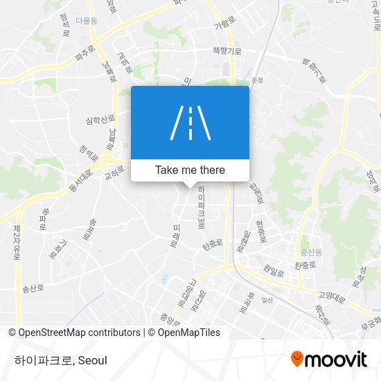 하이파크로 map