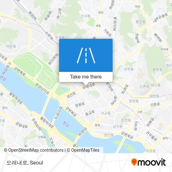 모래내로 map