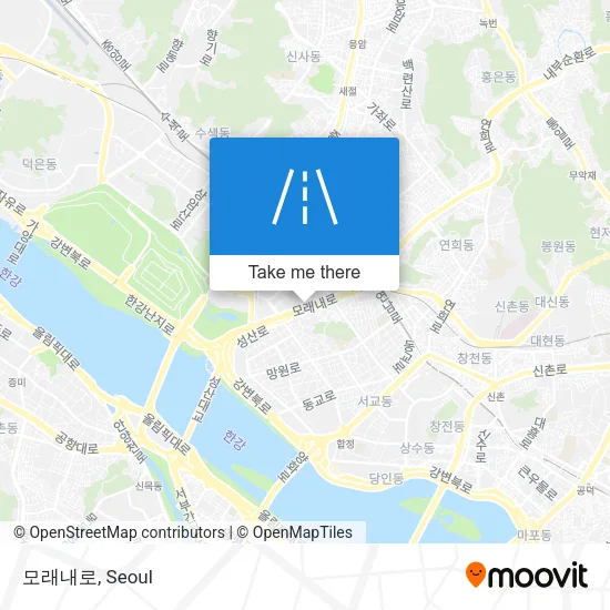 모래내로 map