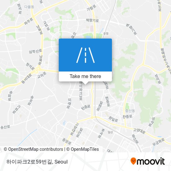 하이파크2로59번길 map