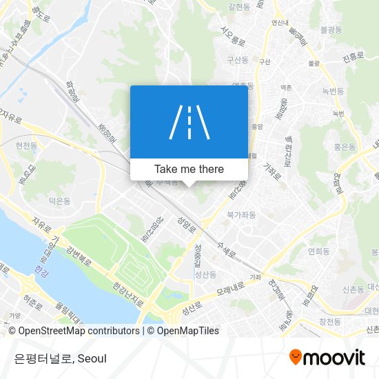 은평터널로 map