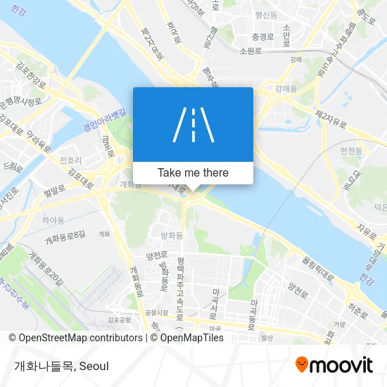 개화나들목 map