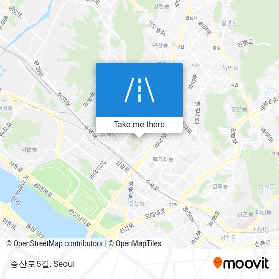 증산로5길 map