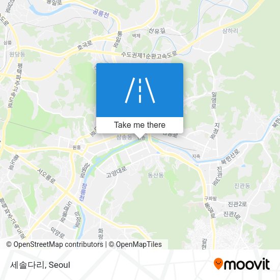 세솔다리 map