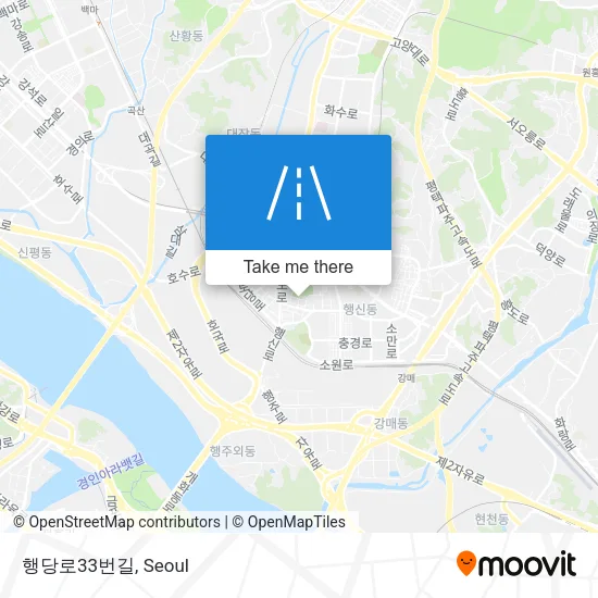 행당로33번길 map
