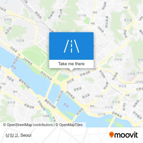 상암교 map