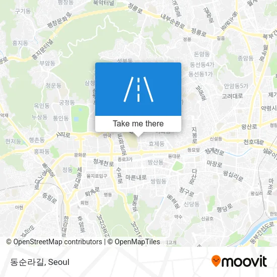 동순라길 map