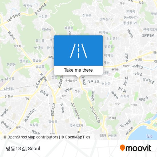 명동13길 map