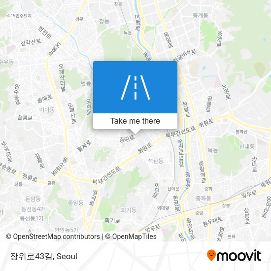 장위로43길 map