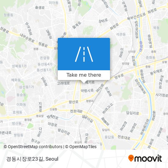 경동시장로23길 map