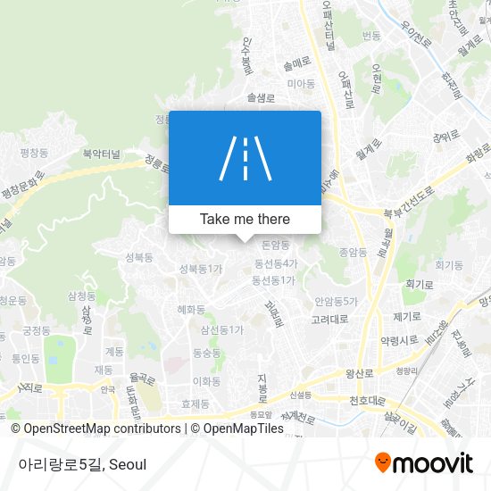 아리랑로5길 map