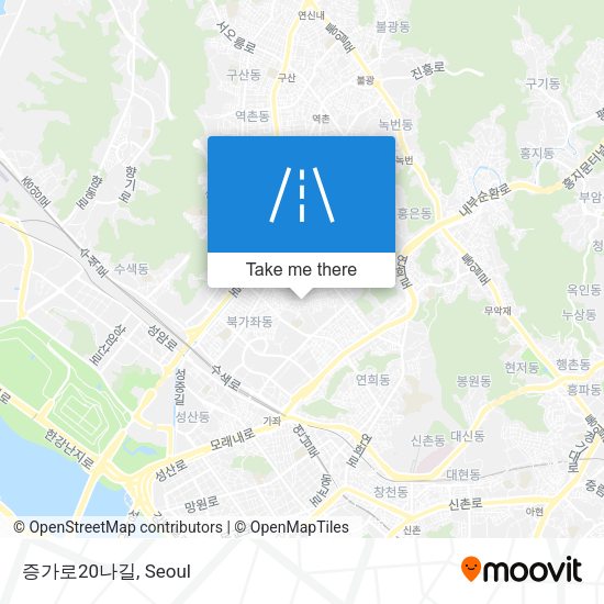 증가로20나길 map