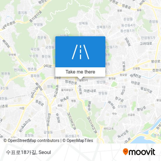수표로18가길 map