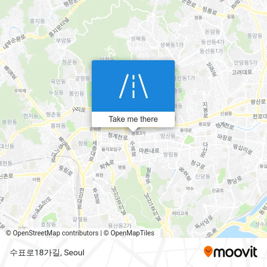 수표로18가길 map