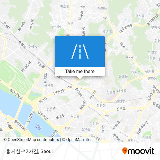 홍제천로2가길 map