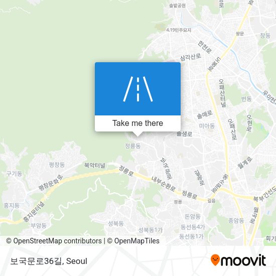 보국문로36길 map