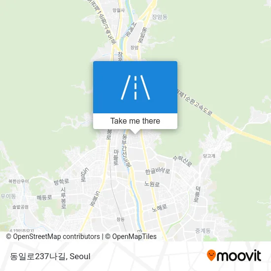 동일로237나길 map