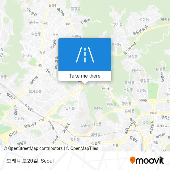 모래내로20길 map