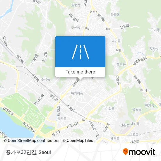 증가로32안길 map