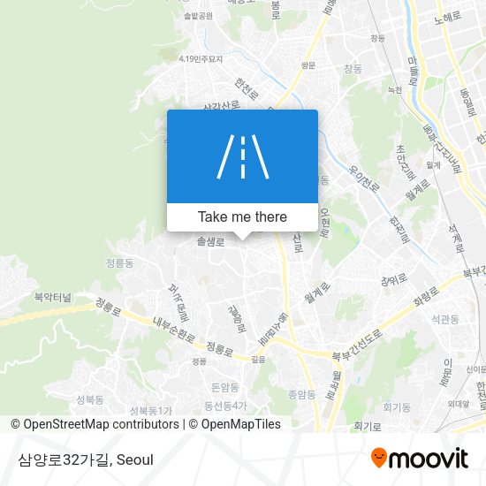 삼양로32가길 map