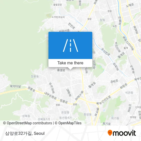 삼양로32가길 map
