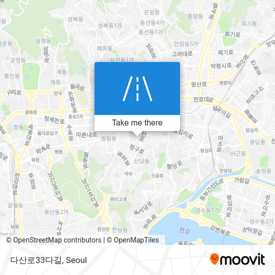 다산로33다길 map