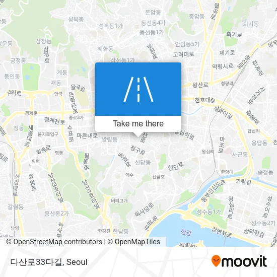 다산로33다길 map
