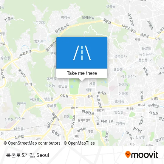 북촌로5가길 map