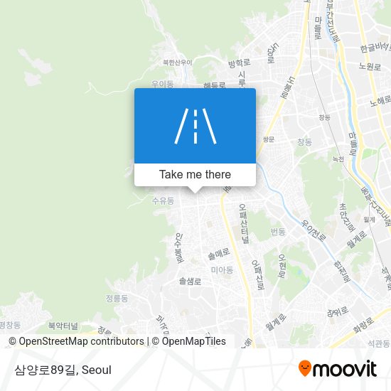 삼양로89길 map