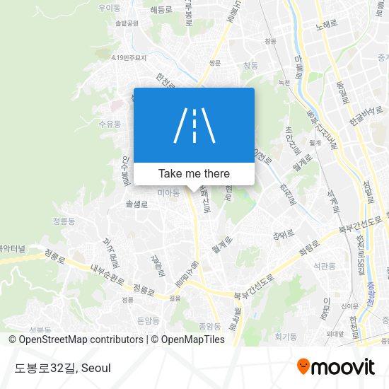 도봉로32길 map